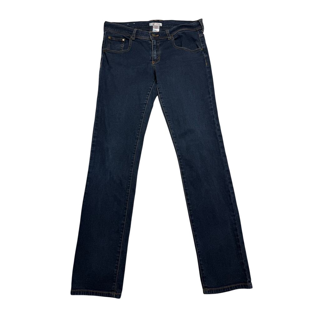 Xhilaration Y2K Low Rise Slim Straight Jeans Dark Wash Size 9